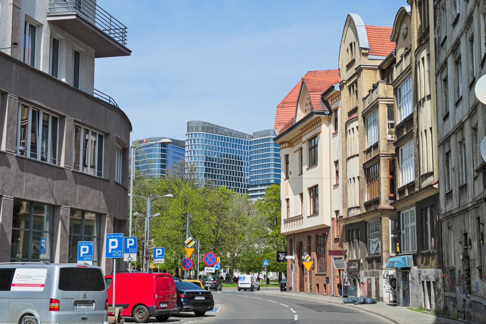 Citycenterapartment/M2/7 Katowice Buitenkant foto